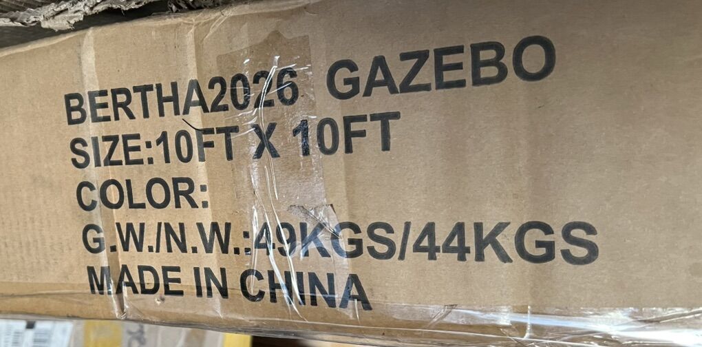 CoastShade Bertha Gazebo 10x10