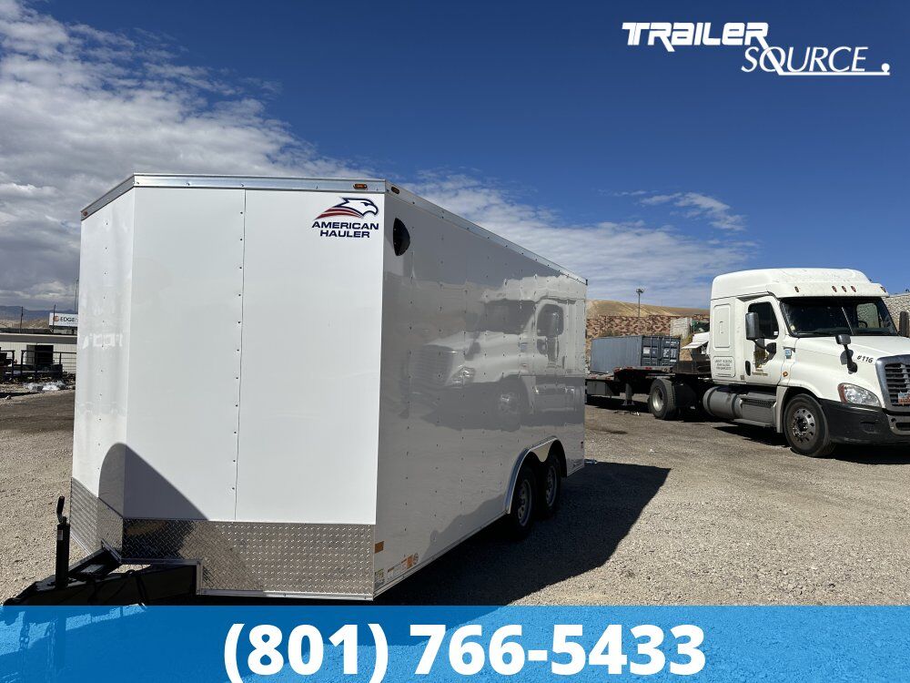 8.5x16 American Hauler Arrow Enclosed Cargo Trailer - 7'0" Interior - 7K GVWR