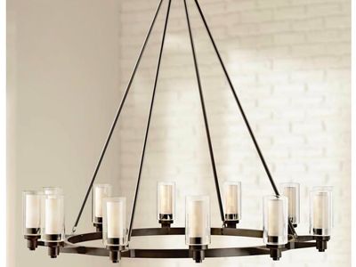 KICHLER Circolo 44.5 in. 12-Light for Dining Room