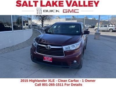 2015 TOYOTA HIGHLANDER XLE