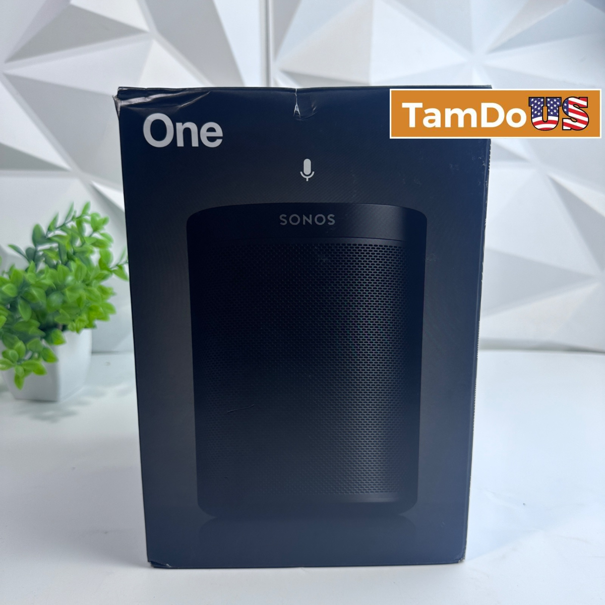 Sonos One Gen 2 Smart Speaker with Voice Control Built-In S18 ONEG2US1BLK Black