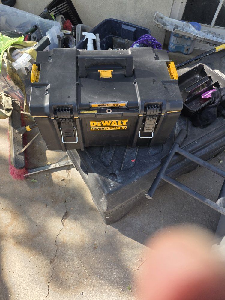 DeWalt tough system 2.0 stackable toolbox it's the big section. $50 OBO