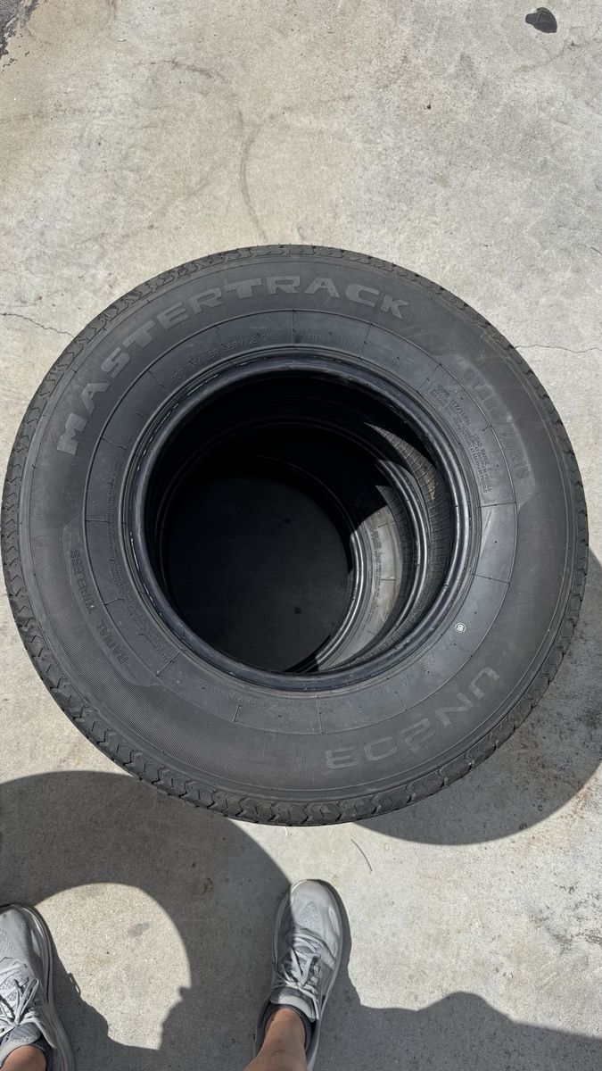 4 Trailer Tires 225/75/r15 10 ply