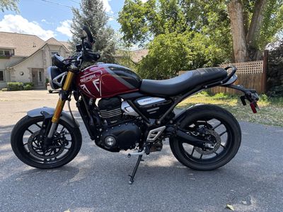 2024 Triumph Speed 400 (822 miles)