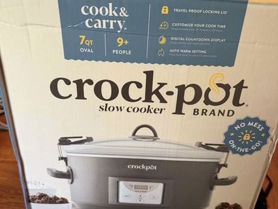 Crock-Pot Cook & Carry 7Qt new