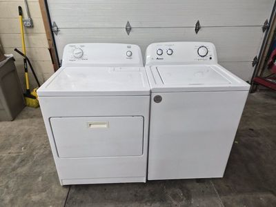 AMANA WASHER AND ROPER ELECTRIC DRYER FREE DELIVERY !