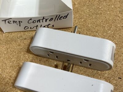 Two Thermostatically Controlled Outlets