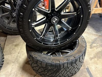 Hostile 22” 6x135 Wheels and Tires F150