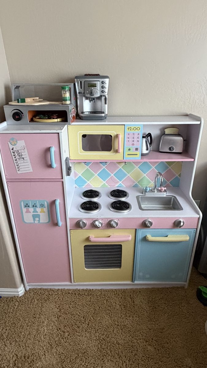 Kids play kitchen
