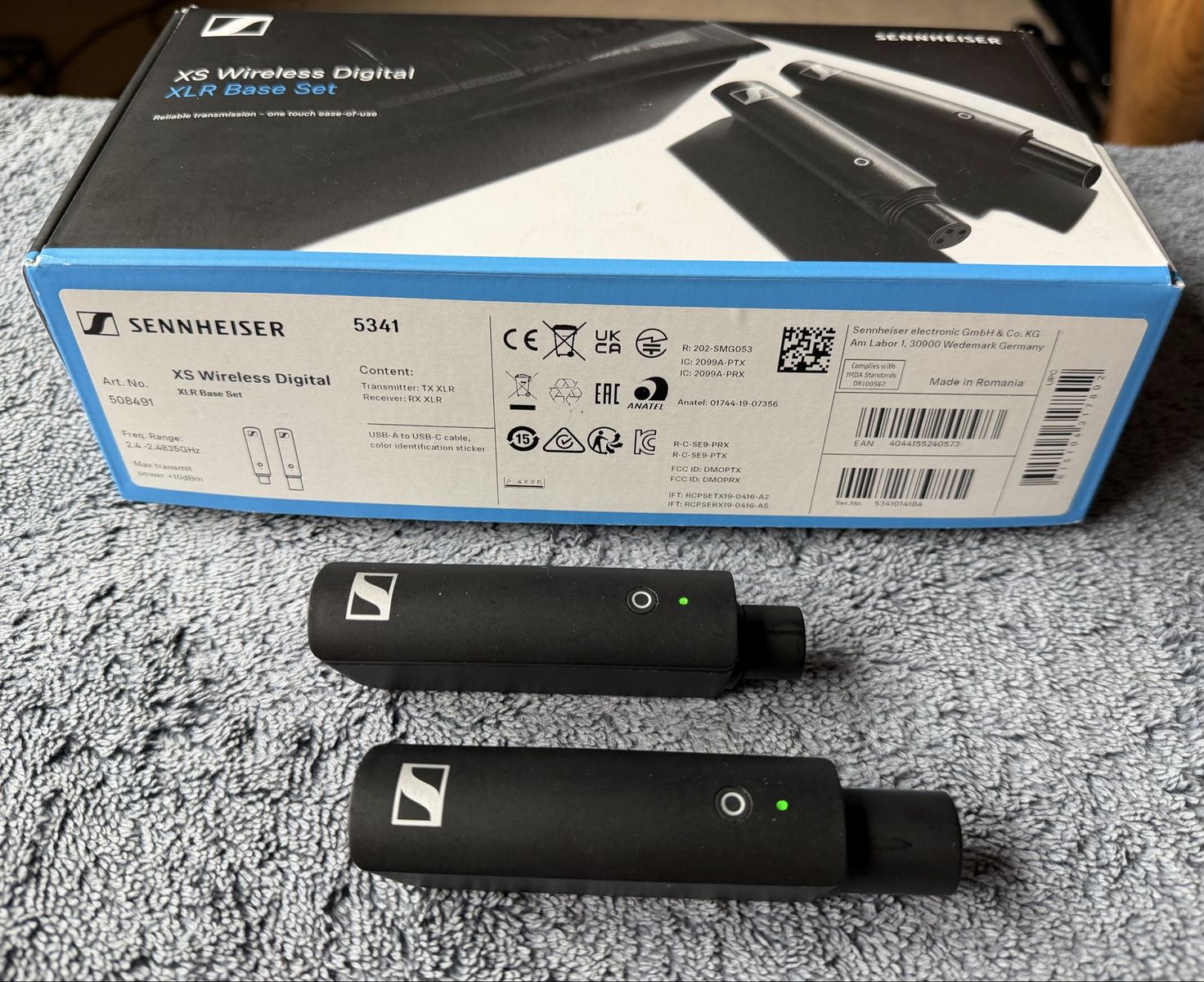 Sennheiser XS Wireless Digital XLR Base Set - New, Open Box