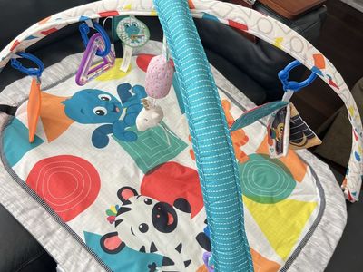 Baby Einstein Activity Gym & Play Mat with Hanging Toys