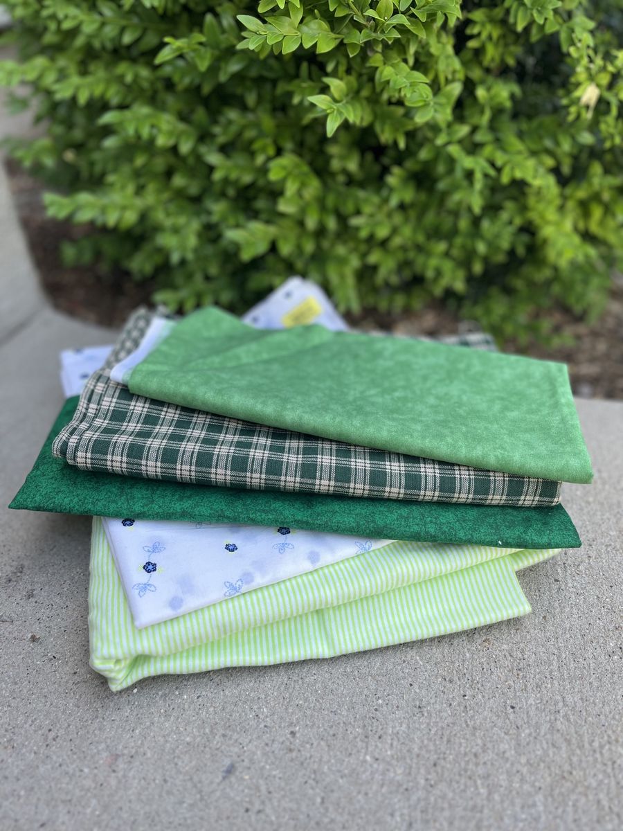 Green Fabric Bundle | $20 OBO