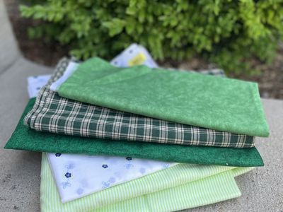 Green Fabric Bundle | $20 OBO