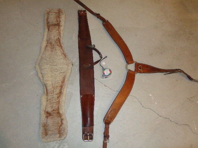 Roping breast collar and back and front cinch.  $30 each