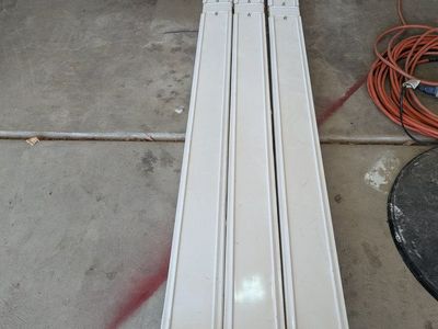 Used Fluorescent Light Fixtures - Industrial Shop Lighting (3 Units)