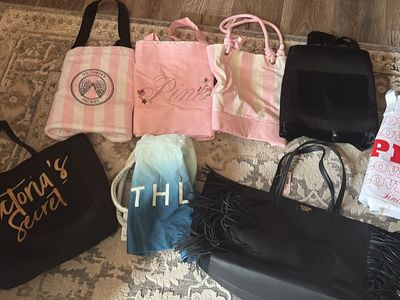 Pink bags athletic bag