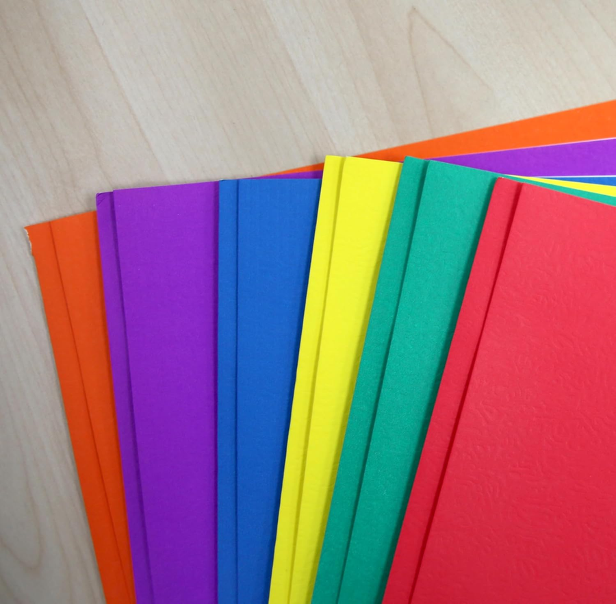 Case of 125, Two Pocket Portfolio Folders - New