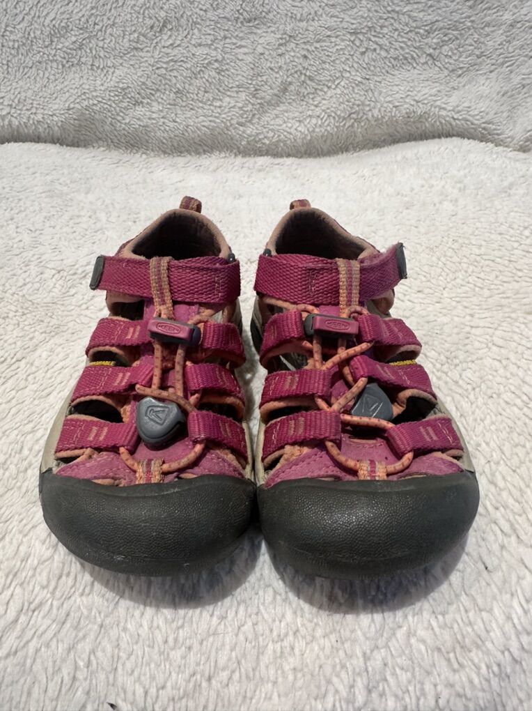 Keen Toddler 10 Hot Pink/Peach, Hiking Sandals
