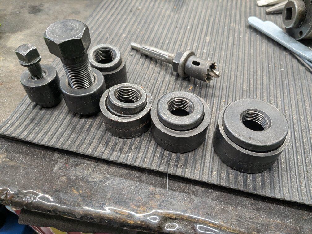 Greenlee USA knockout punch conduit electrician