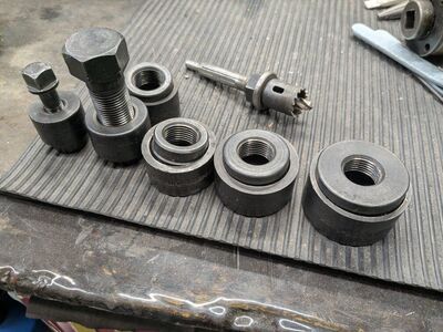 Greenlee USA knockout punch conduit electrician