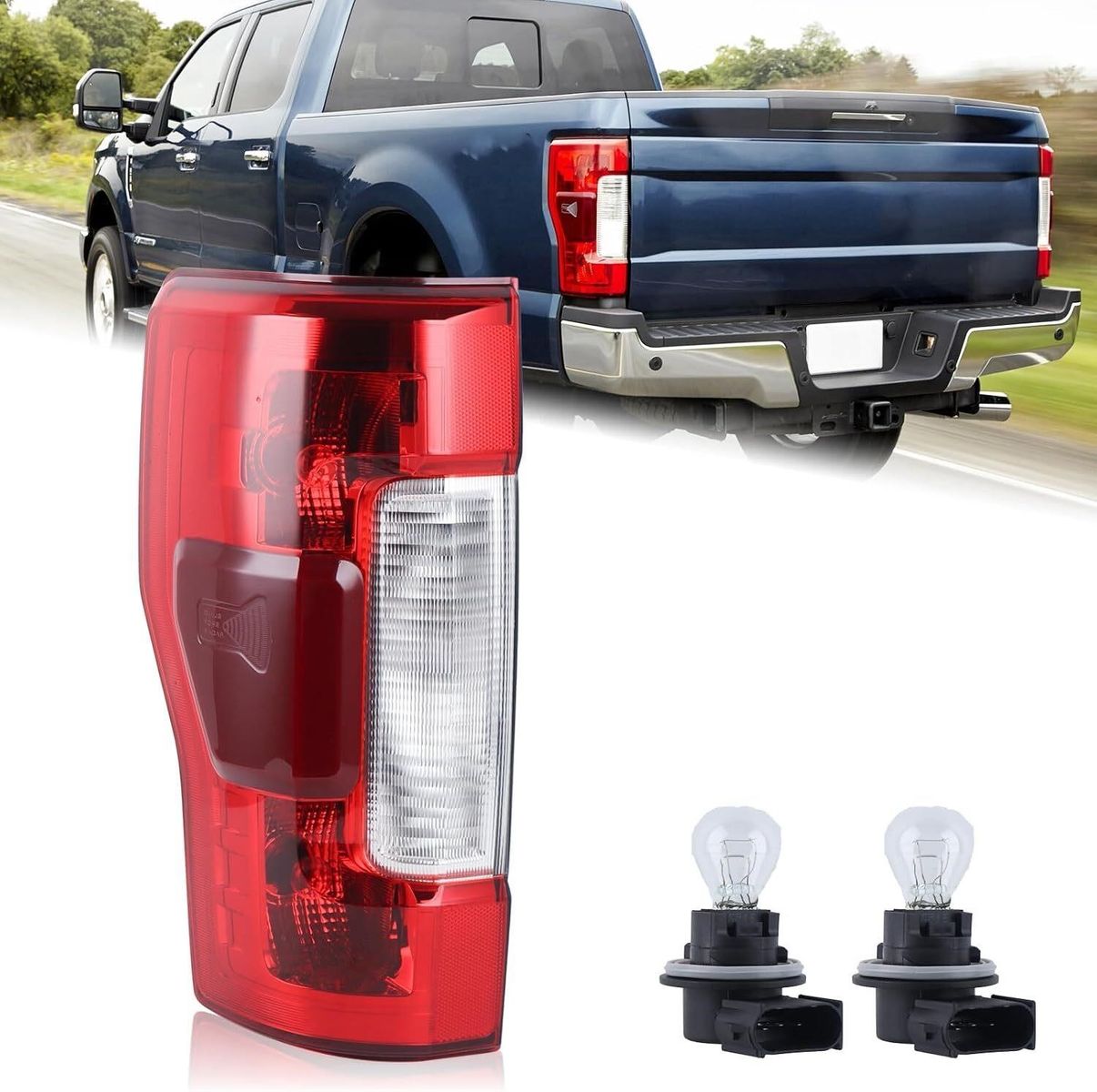 LH Halogen Tail Light Ford F-Series Left Side