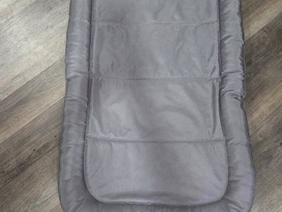 KONG Gray Pet Bed Orthopedic Bolster Dog Bed / crate mat