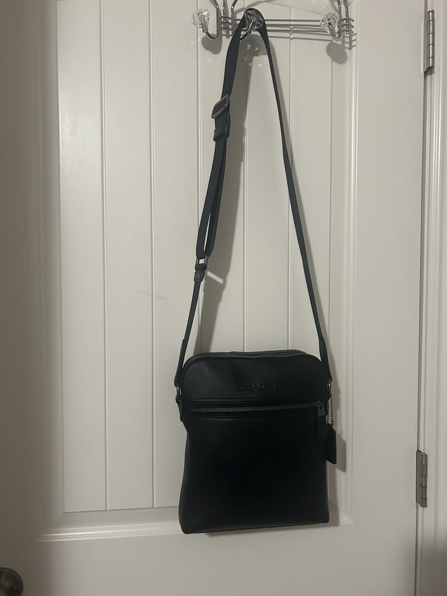 Coach leather crossbody bag