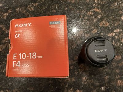 Sony E 10-18mm f/4 OSS Lens