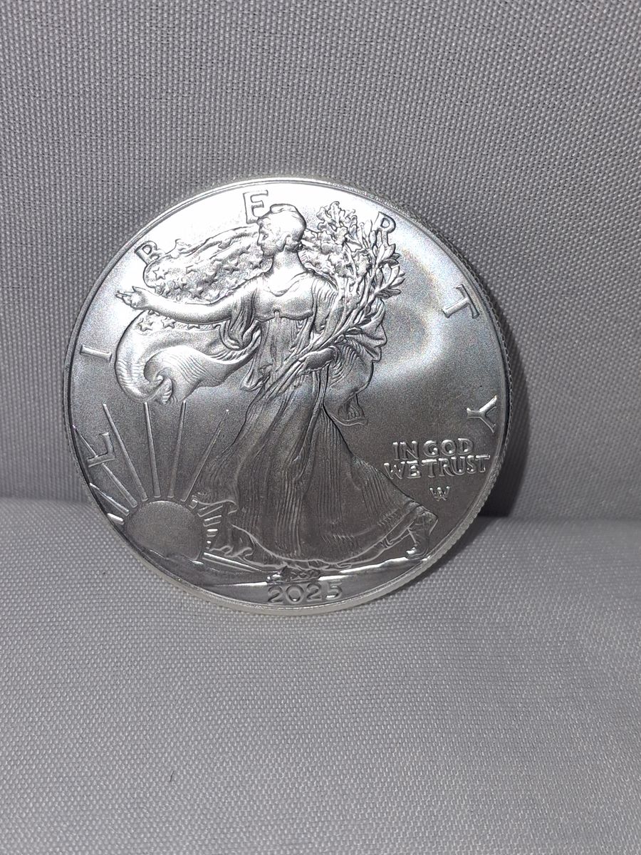 silver coin and bars