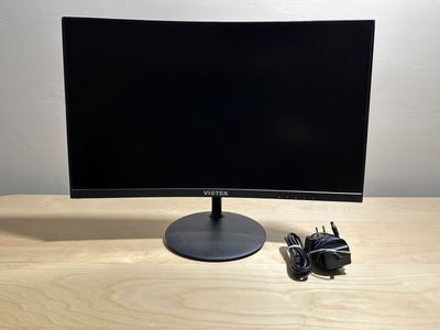 Viotek MYAEQ 24" Curved LCD Monitor, 1920x1080