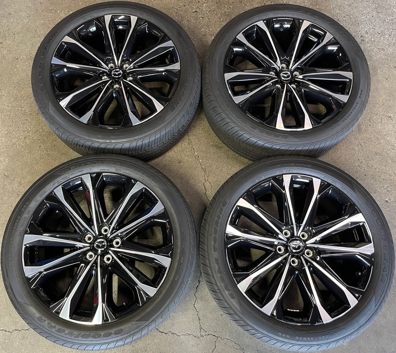 OEM Mazda CX-50 20-Inch Alloy Wheels and Tires - Set of 4