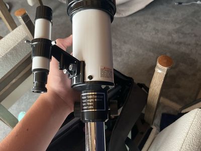 Unbranded Model 70400 Telescope - 400mm Focal Length, Coated Lens with Tripod and Carry Bag