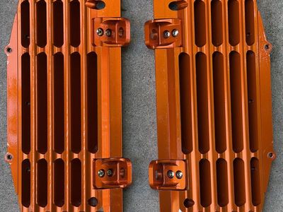 FLO Motorsports Billet Radiator Guards for KTM Husqvarna GasGas