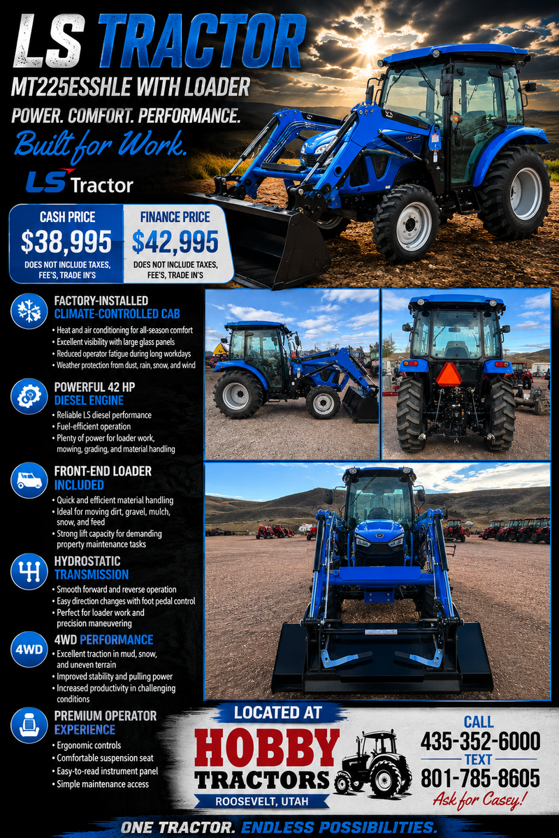 LS 242 Tractor and Loader 