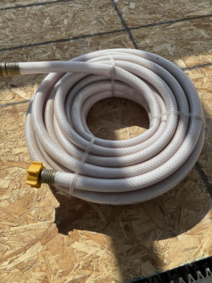 Culinary water hose, new.