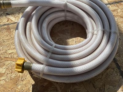 Culinary water hose, new.