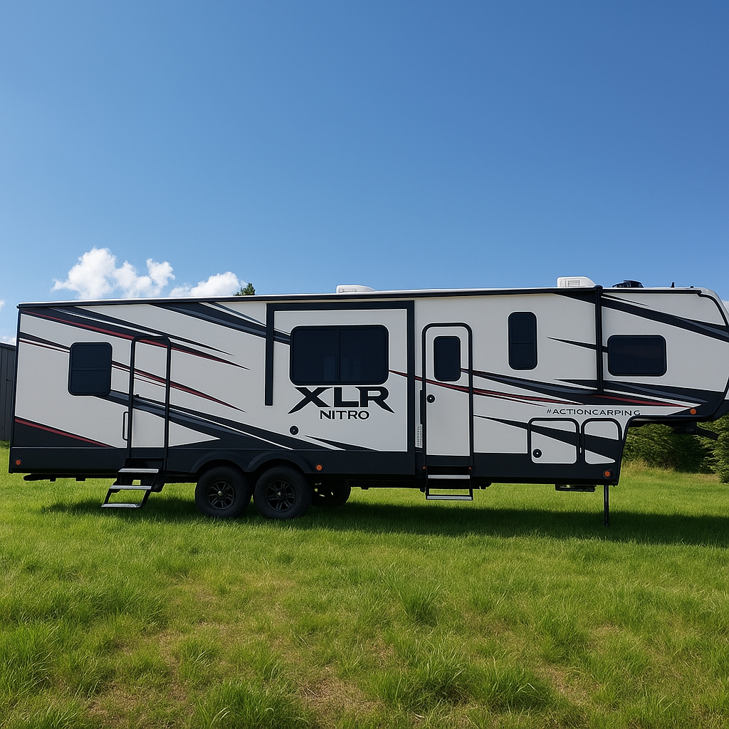 2021 Forest River XLR Nitro M351 Toy Hauler – Fully Loaded – Like New
