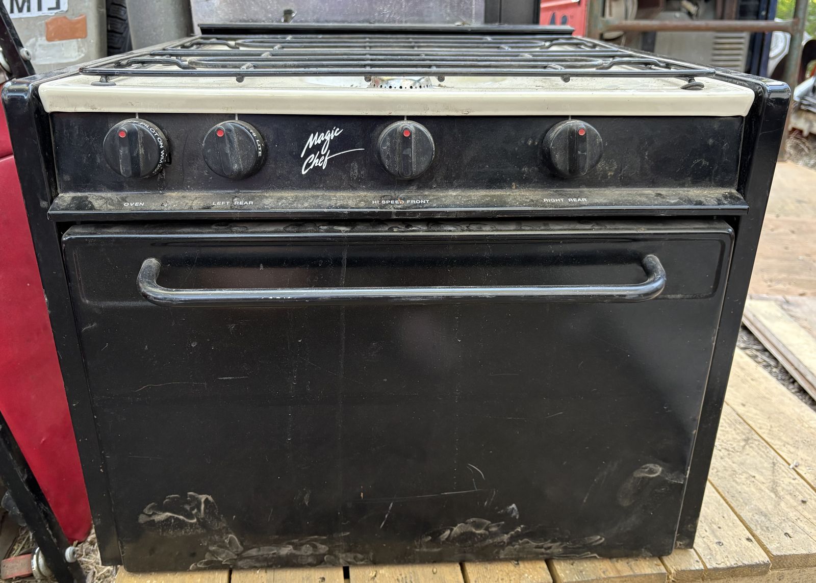 Magic Chef RV Cooktop and Oven