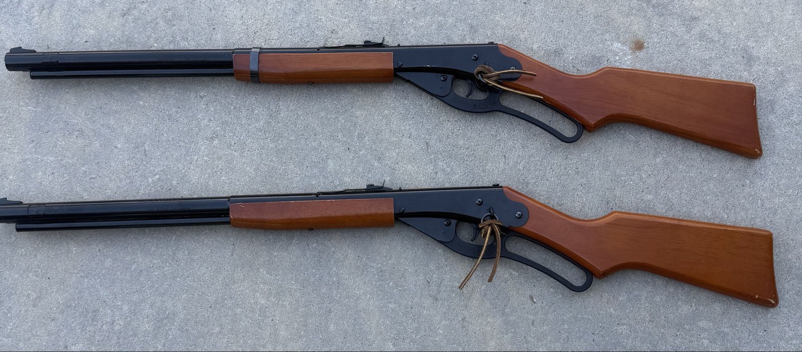 Daisy BB Gun Red Ryder Model 1938 Carbine Set - Classic Wood & Steel Air Rifles