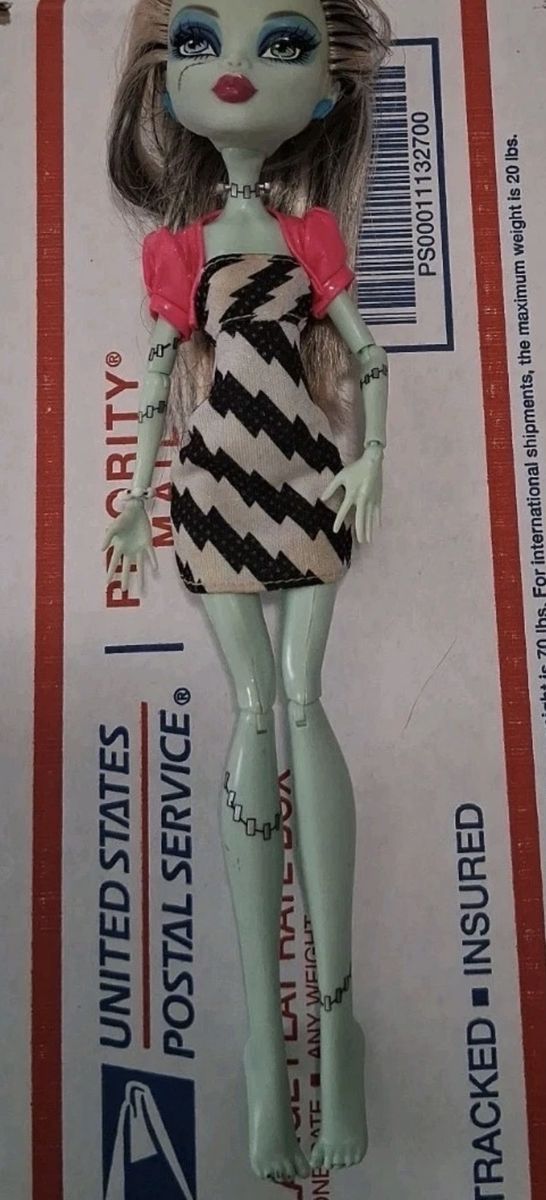 2008 OG Monster High Dawn Of The Dance Frankie Stein Doll