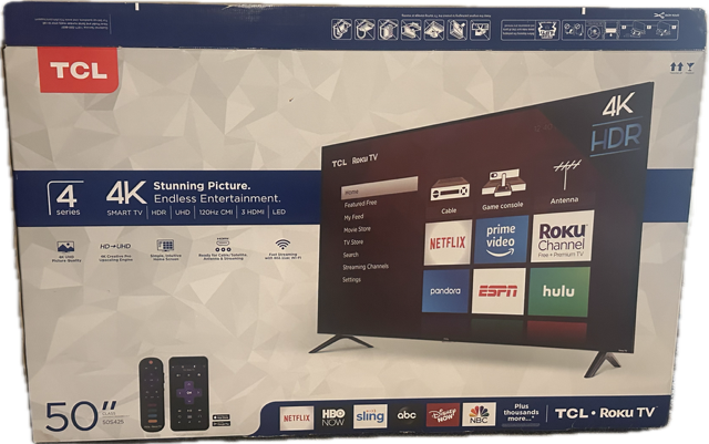 TLC 50 INCH TV