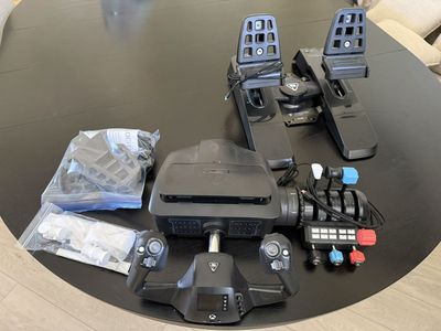 Turtle Beach VelocityOne Flight Yoke, Throttle Quadrant, and Rudder Pedals Bundle