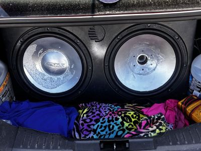(2) Orion Cobalt 15” subwoofers in box