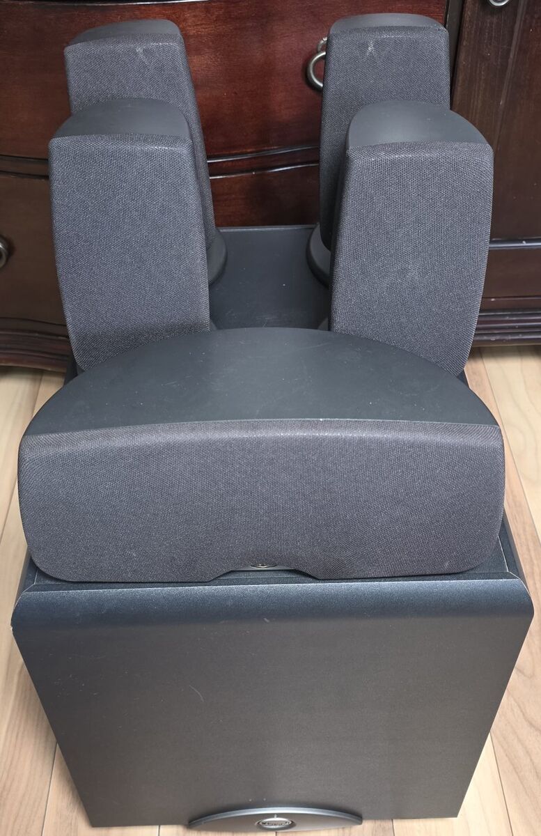 Klipsch Synergy Sub 10 Powered Sub and 5 Speakers.