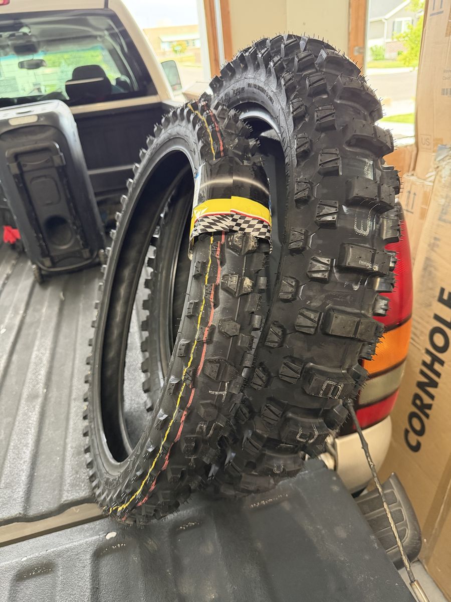 Dunlop Geomax MX34 Dirt Bike Tire Set – Front & Rear (New)