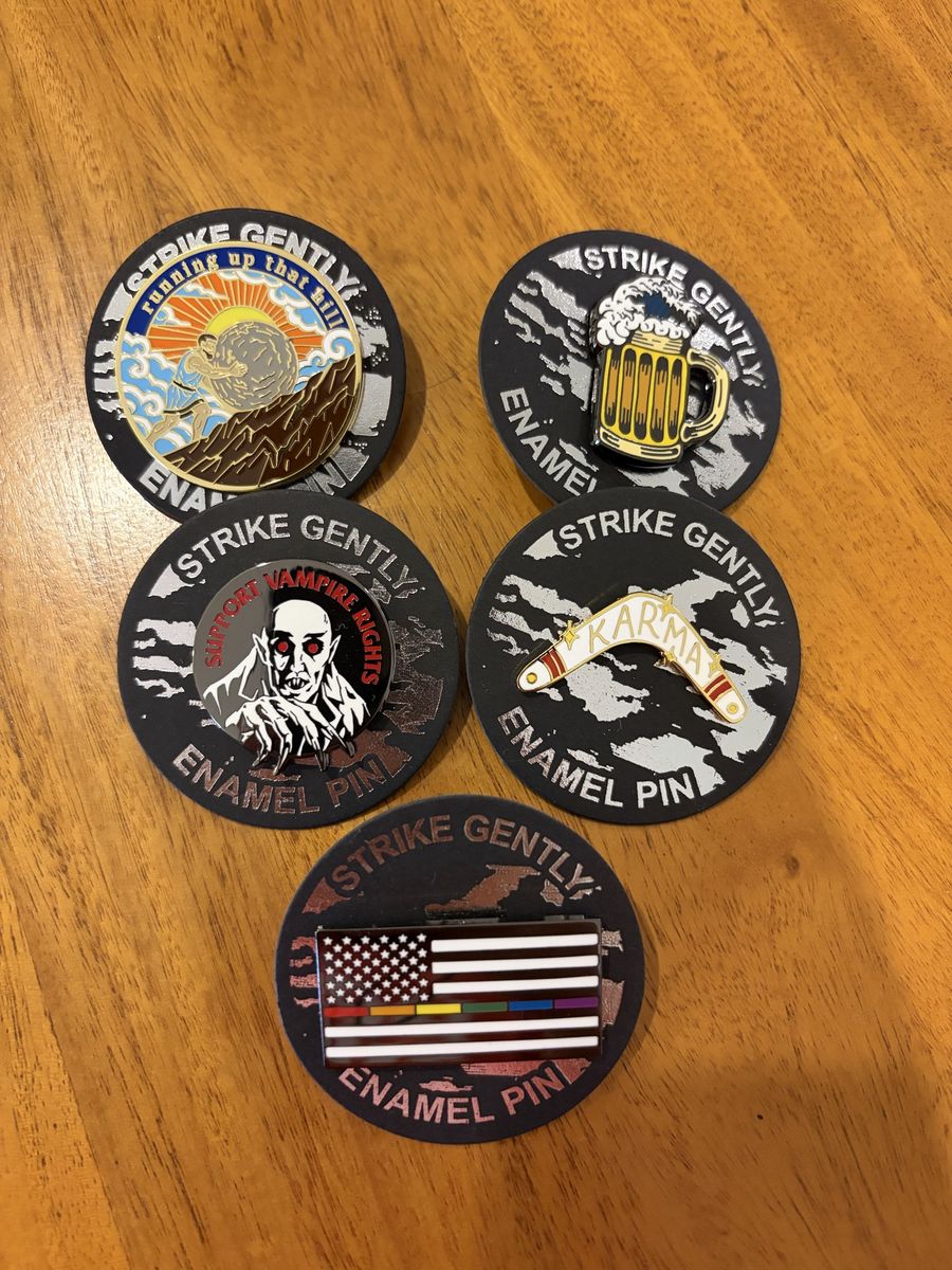 StrikeGently Assorted Pins