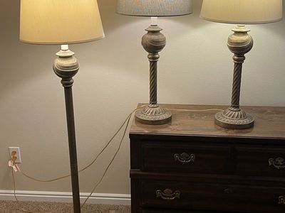 Three lamp set