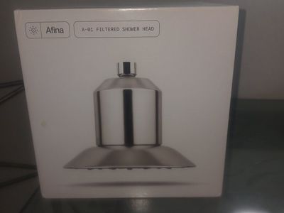 Afinia A-01 Filtered Shower Head - in Box