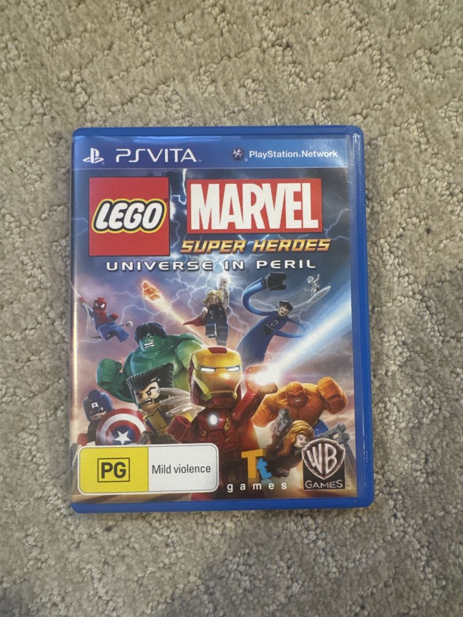 LEGO Marvel Super Heroes: Universe in Peril PS Vita Game - Mild Violence Rating