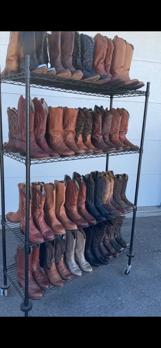 Vintage / Used Cowboy Western Boots Mens And Women